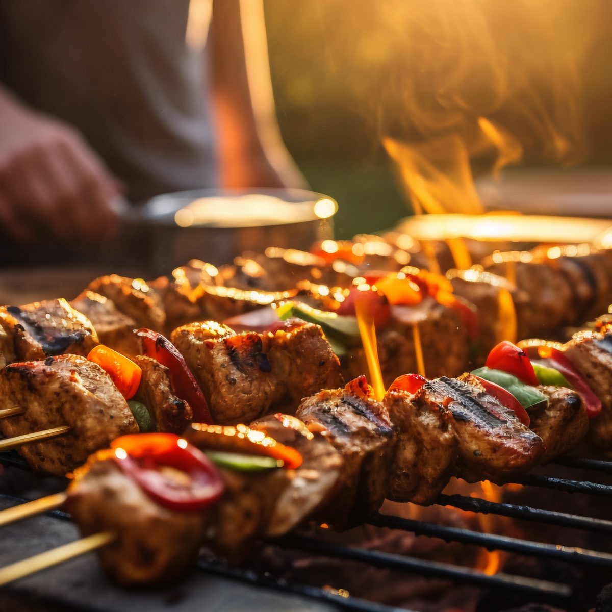 Flame-Grilled Kebabs Made Daily